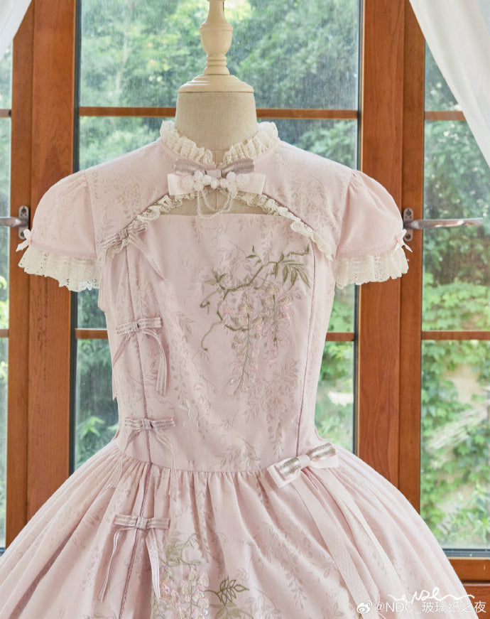 【受注予約6/18まで】紫藤幻夢 オープントップワンピース