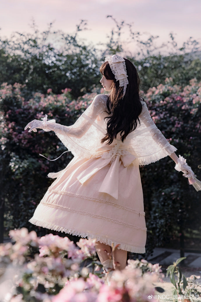 【受注予約6/18まで】紫藤幻夢 レースショール