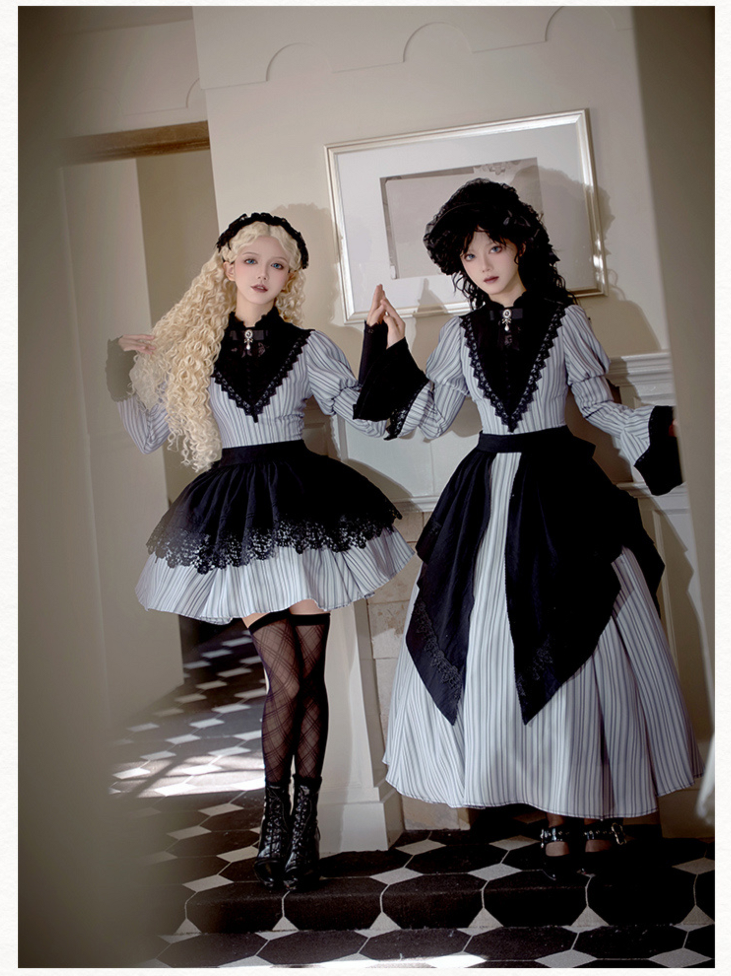 【同時購入のみ】蛇と薔薇刺繍 リボンタイ・ネックレス