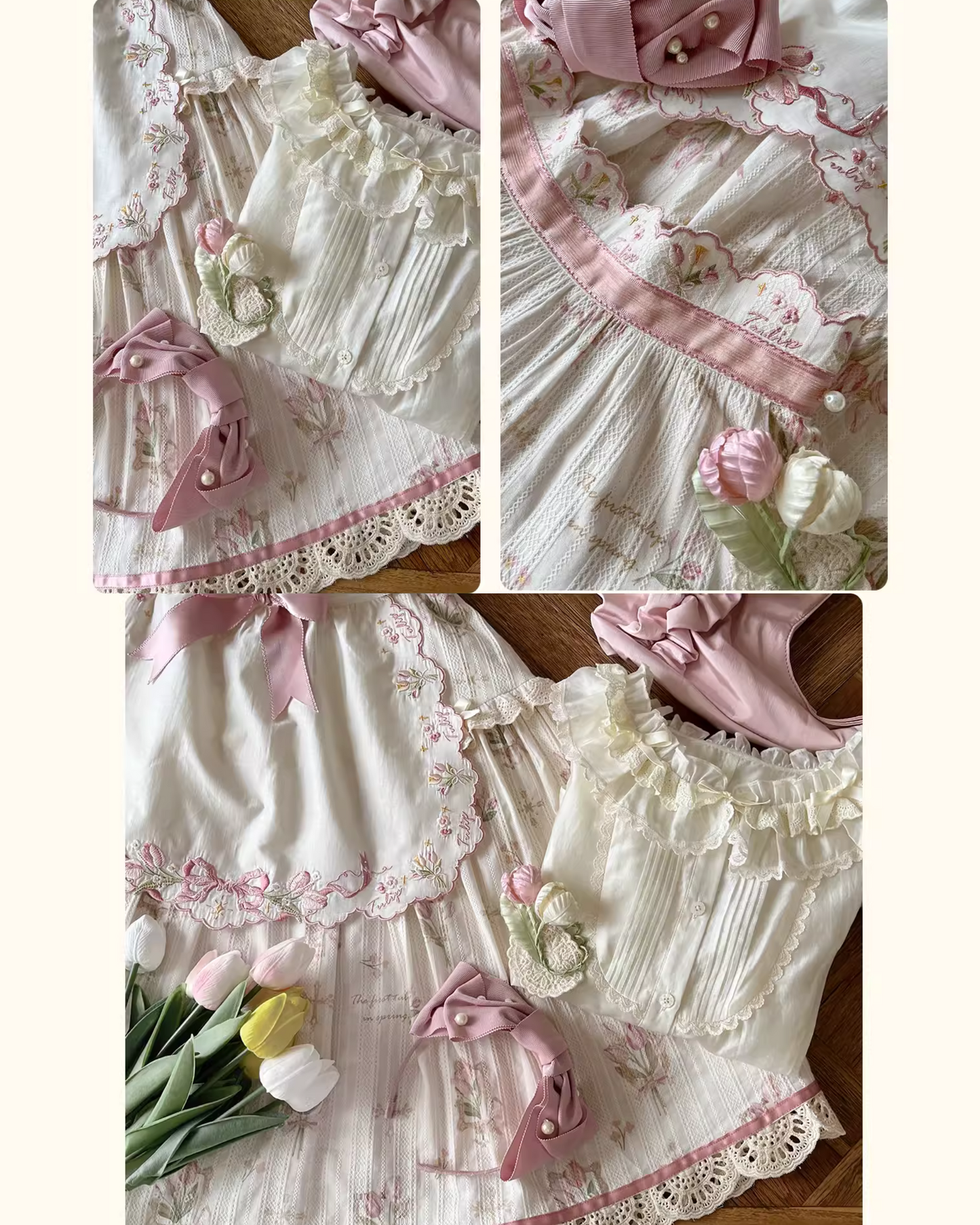 Tulip Bouquet フリルスカート