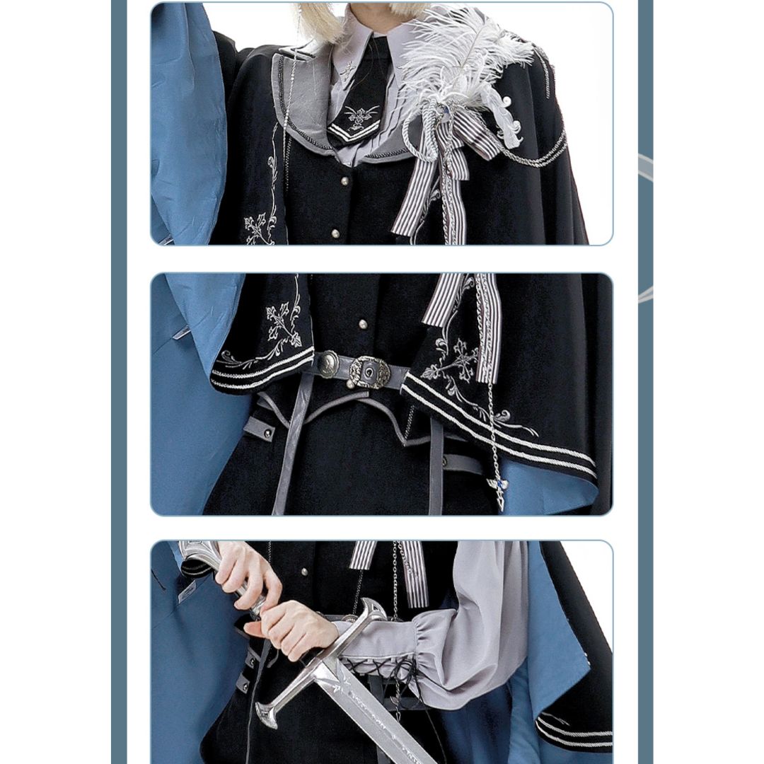 【予約販売】闇夜契約 ミリタリーロリィタ パンツセット