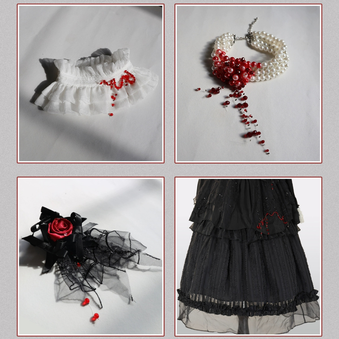 【同時購入のみ】Twin Witches 付け襟・ブローチ他アクセサリー