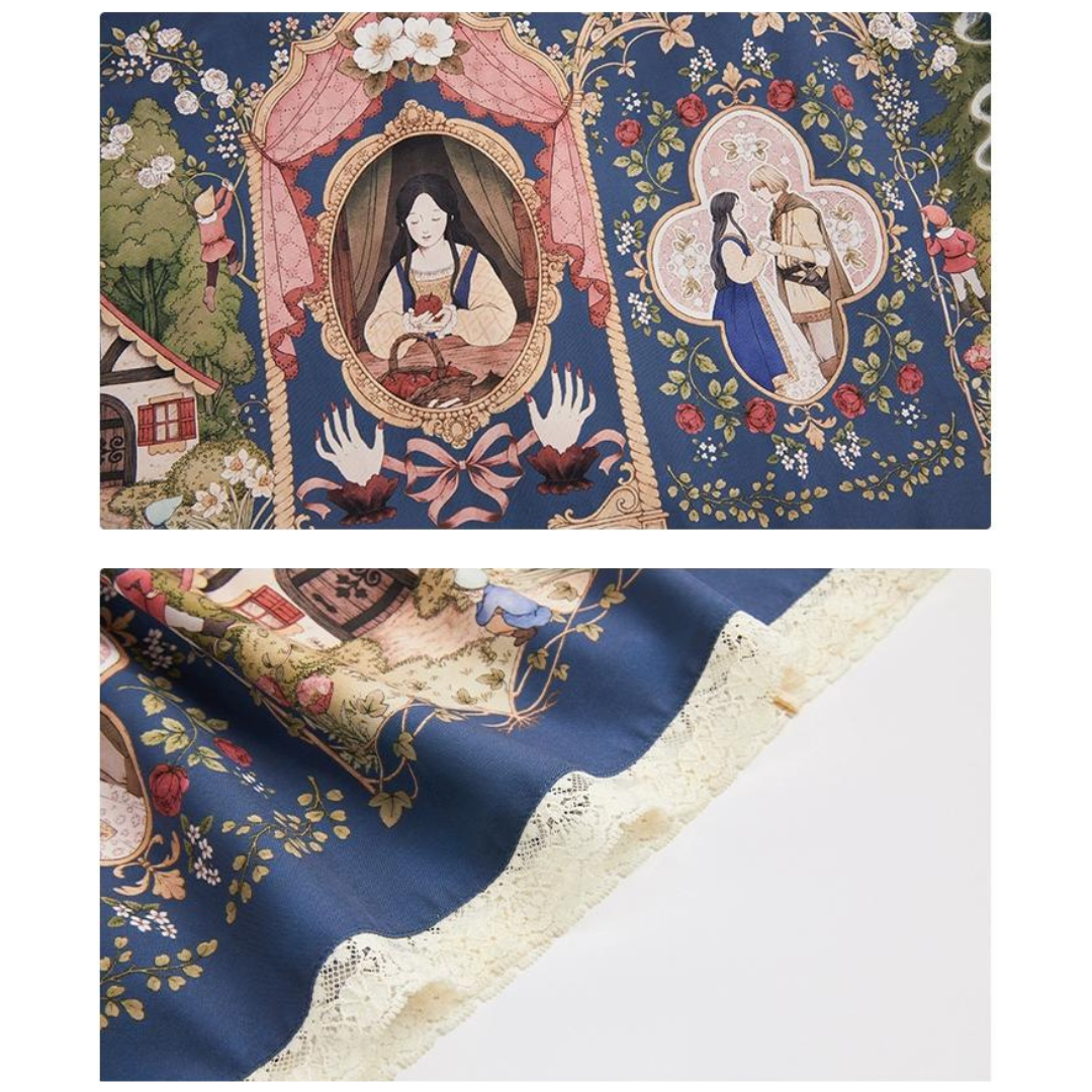 Rosy Cheeks Snow White Jumper Skirt