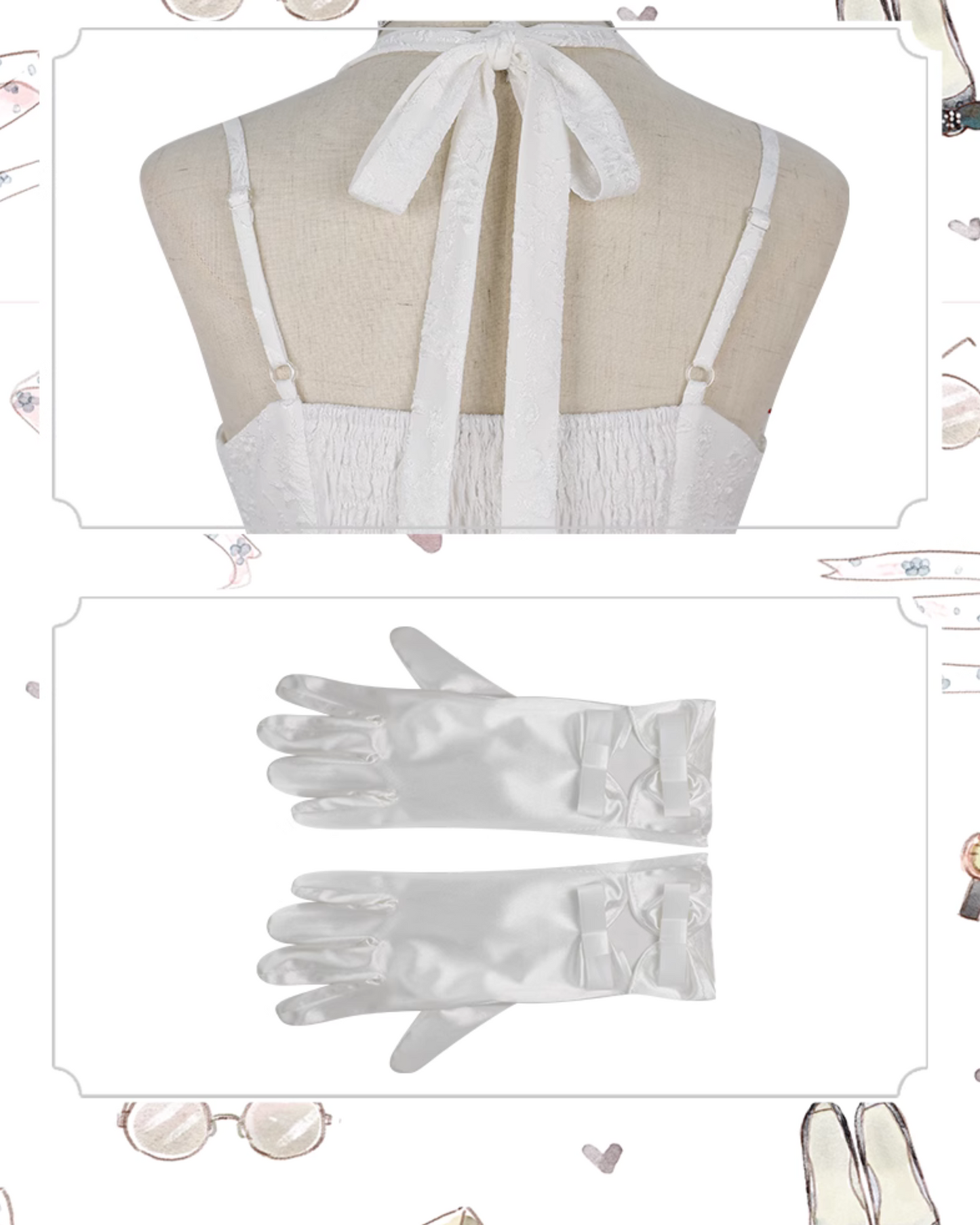 Actress style embossed jacquard jumper skirt