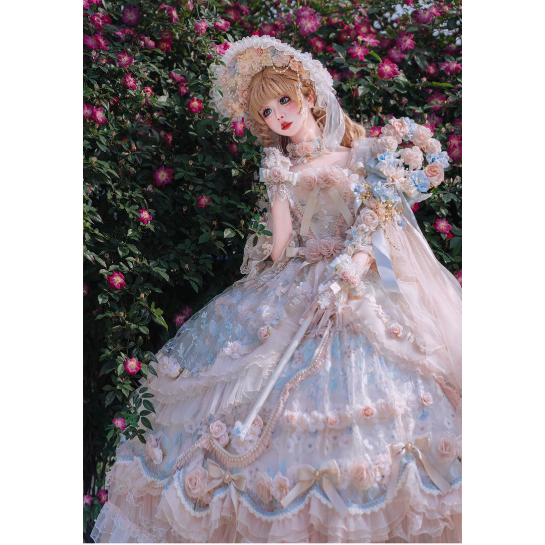 Royal tea party 薔薇のプリンセスドレス