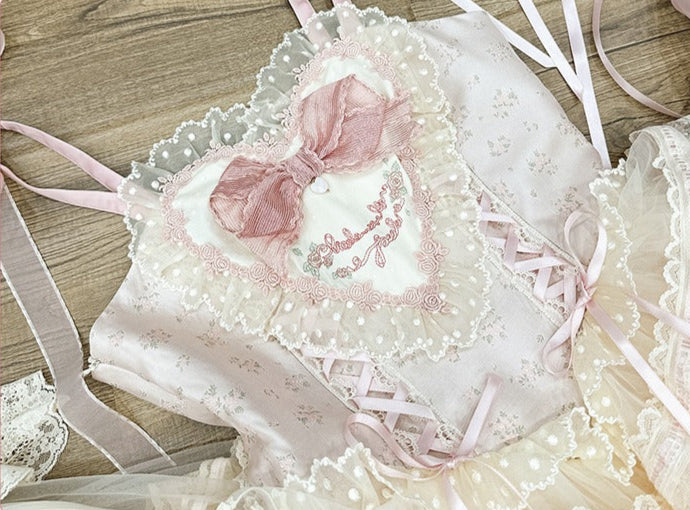 【受注予約1/23まで】Silk Ballet ジャンパースカート・ショート丈