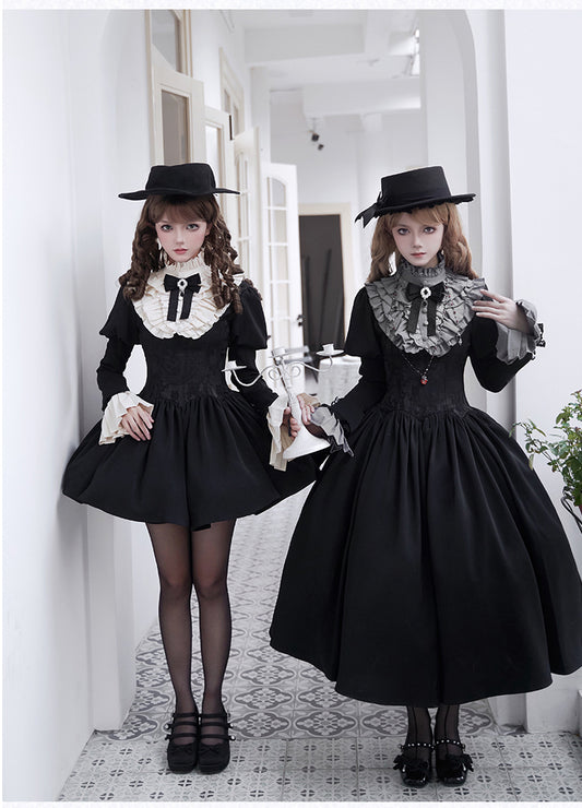 旧約聖書 パフスリーブショート丈ワンピース7点セット