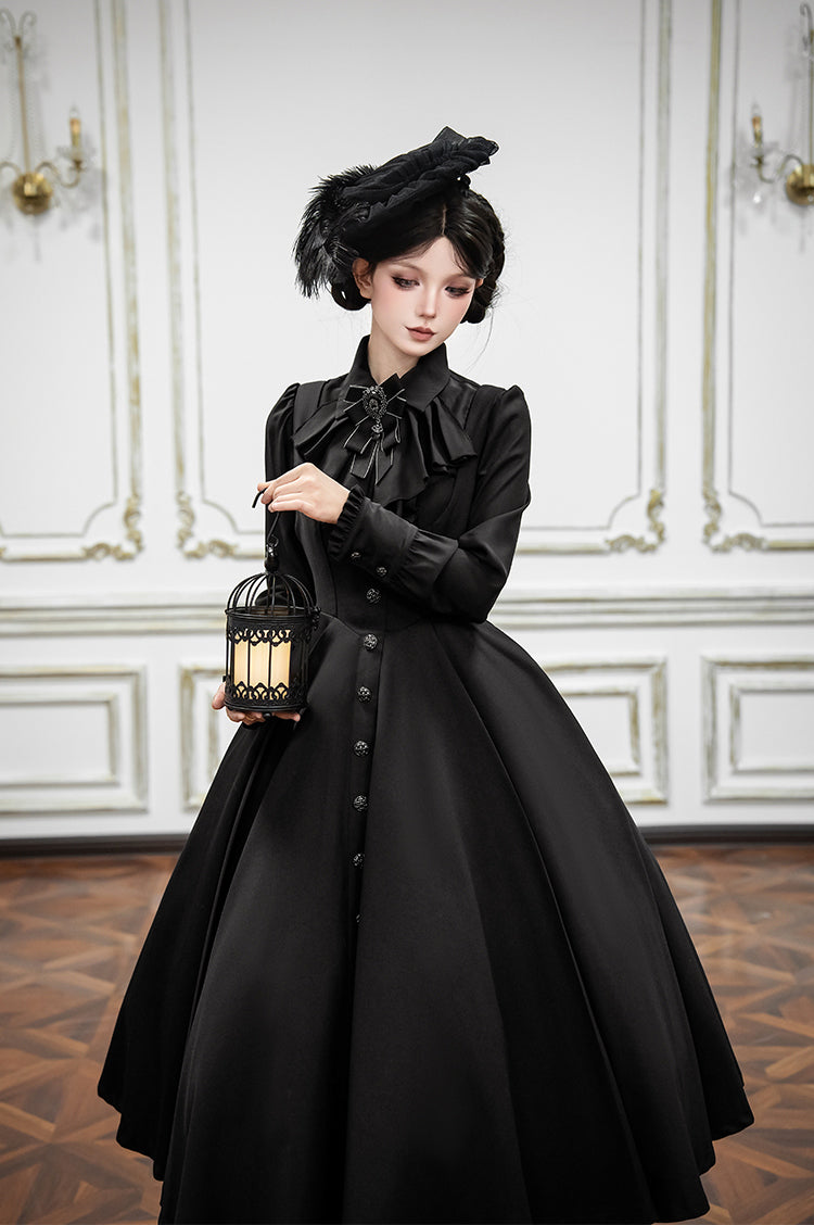 【受注予約11/26まで】Poem of the Dark Night ジャボタイブラウス・単品