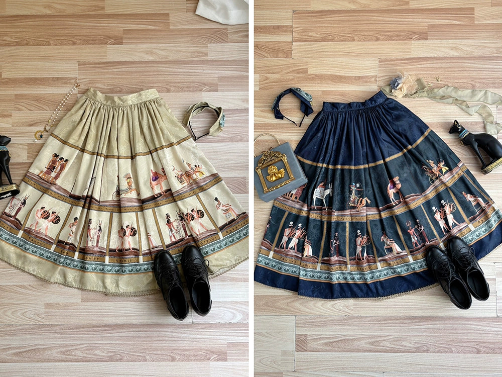 【受注予約6/12まで】Papyrus Story デイリースカート