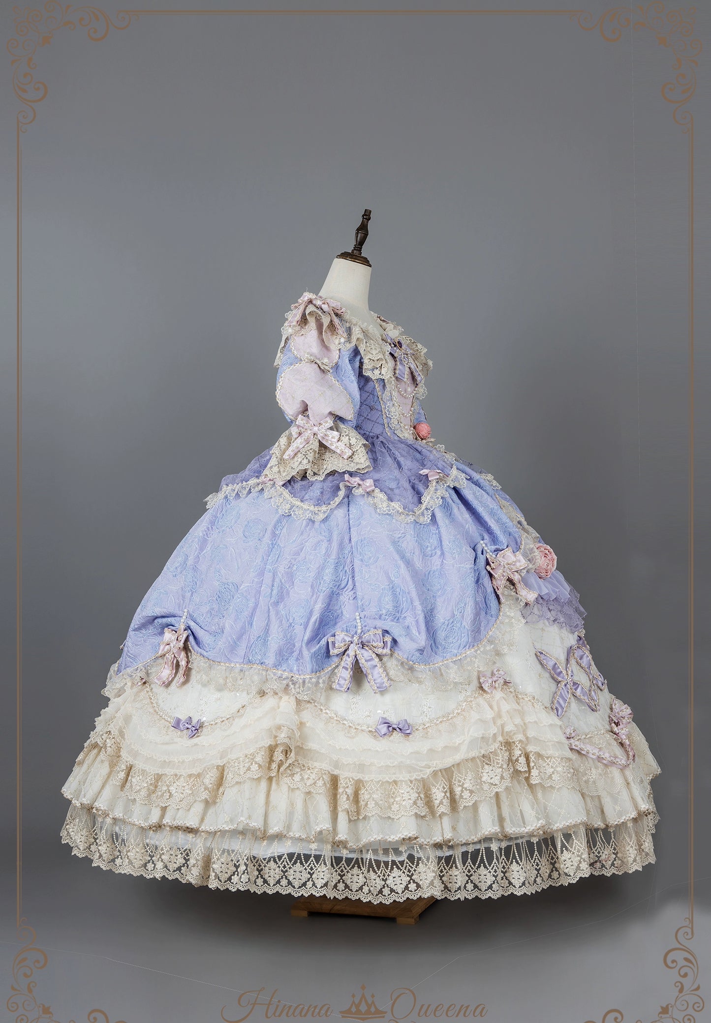 【受注予約6/26まで】Mirror Snow White プリンセスロングドレス・パープル