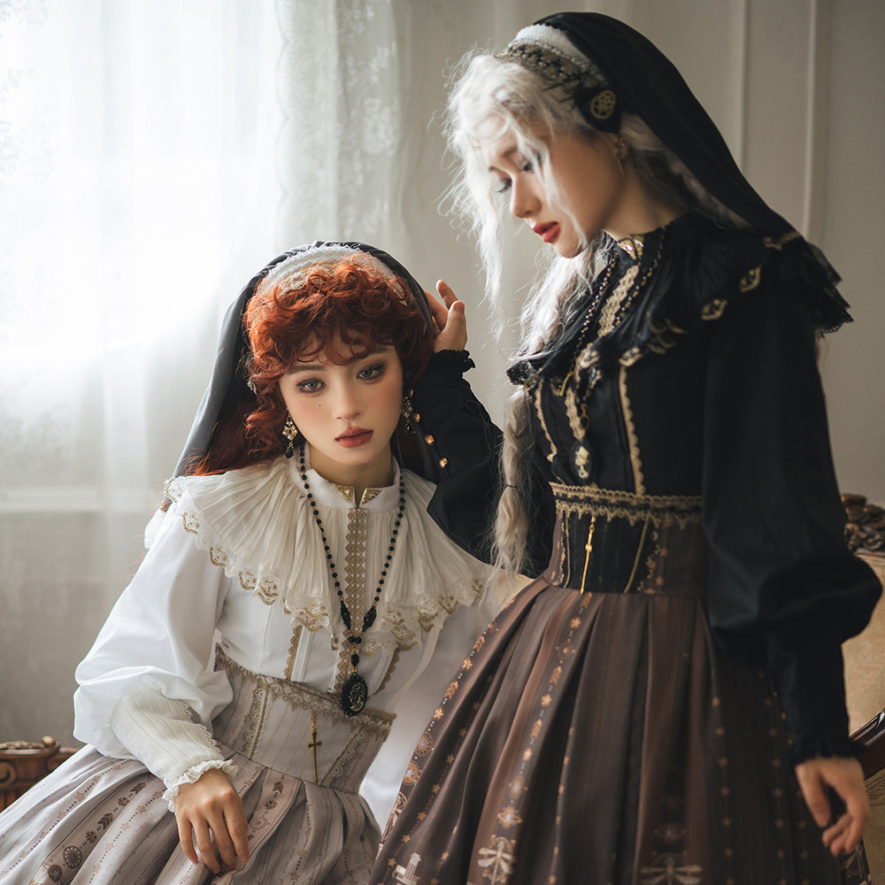 【予約販売】Demon Hunters ロングカフスブラウス【合わせ買いで20%off】