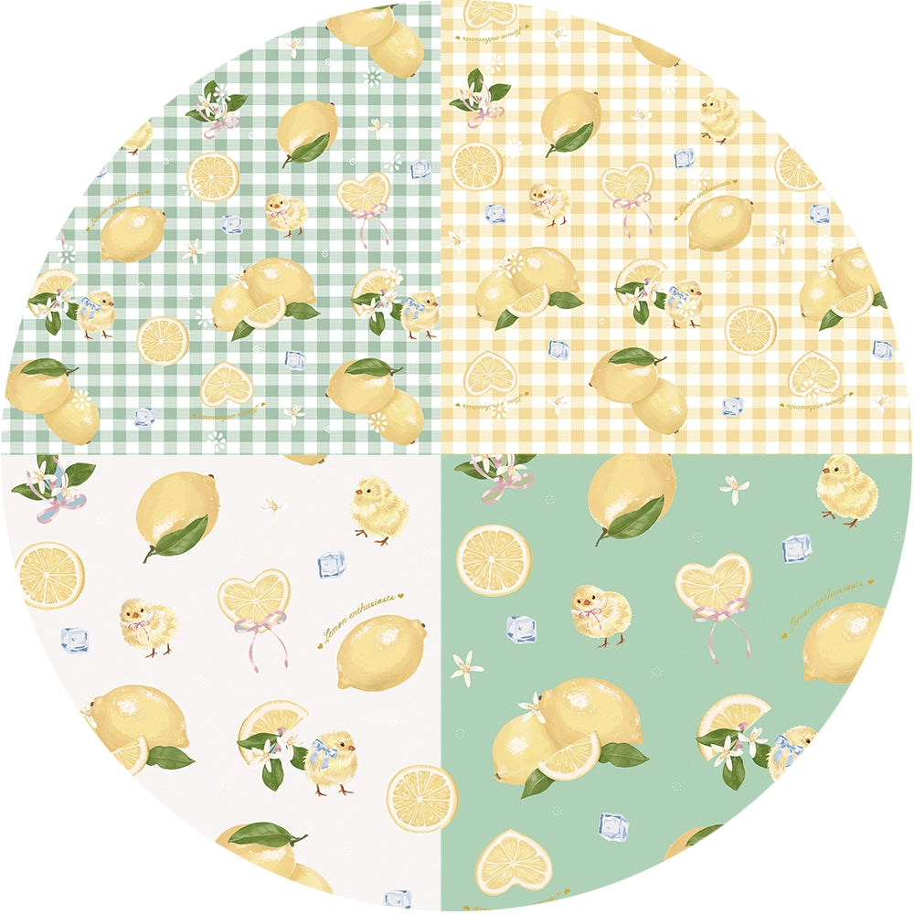 【受注予約5/14まで】Lemon Sweetie プリント半袖ワンピース・デイリータイプ