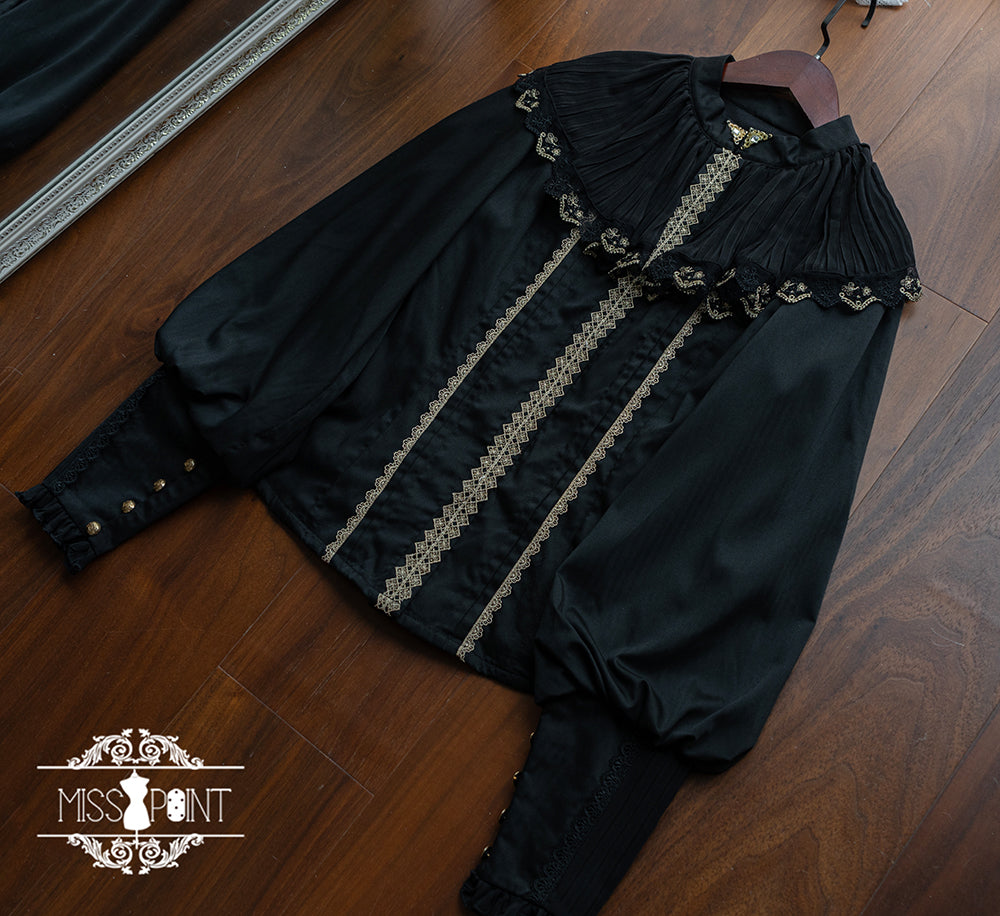 【予約販売】Demon Hunters ロングカフスブラウス【合わせ買いで20%off】