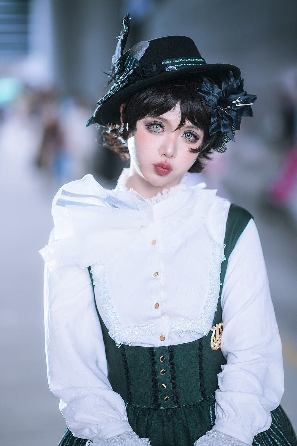 【予約販売】魔法信徒クラシカルジャボタイ付ブラウス