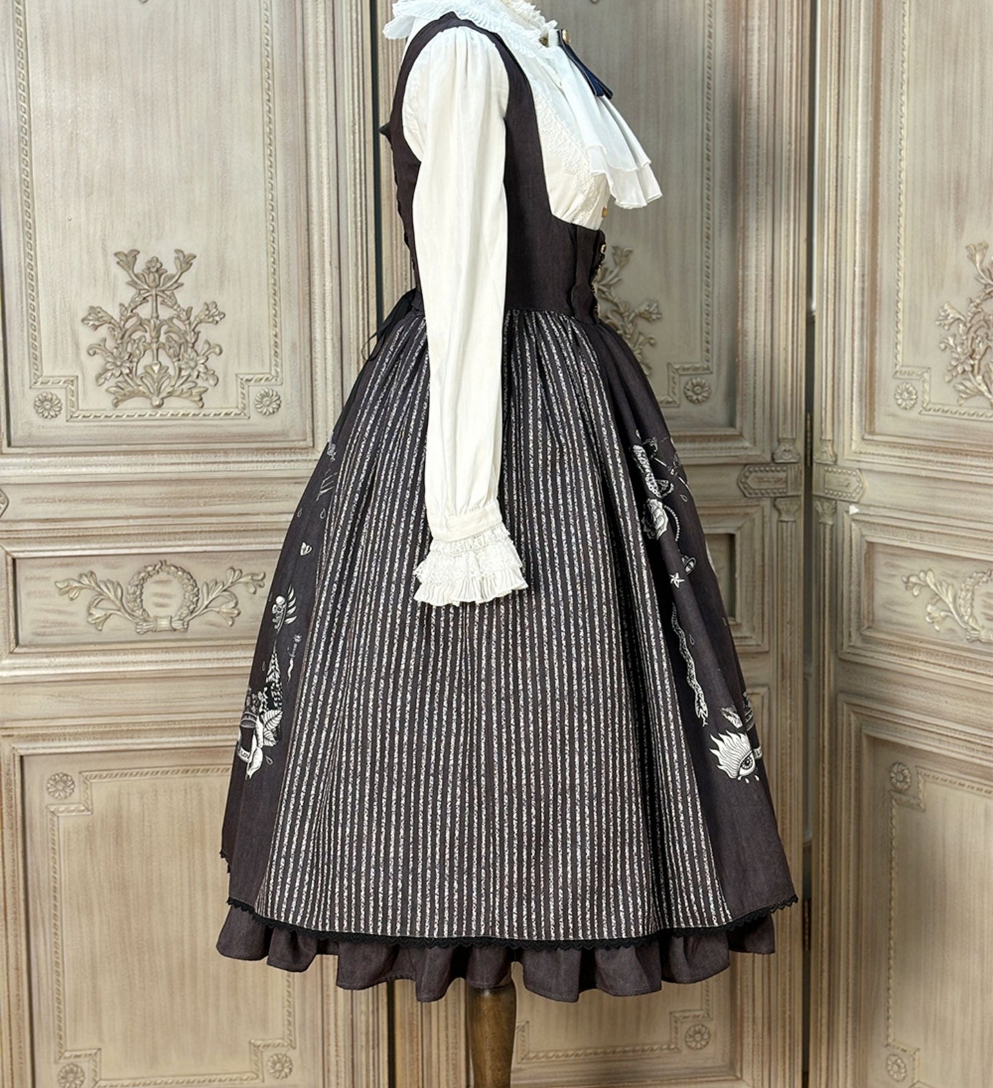 【予約販売】魔法信徒コルセットジャンパースカート