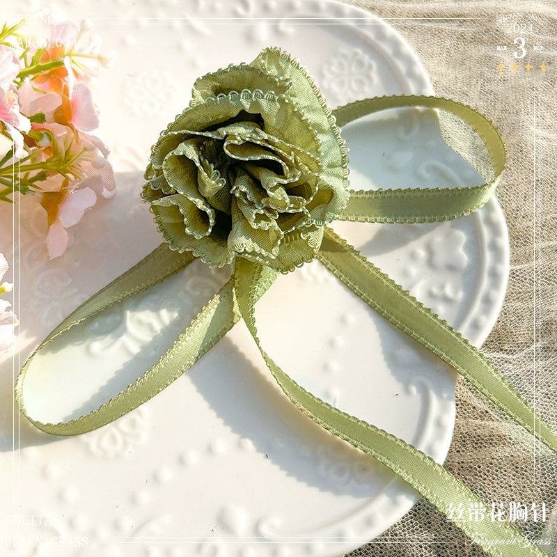 同時購入のみ【再販・受注予約2/12まで】Fragrant Grass アクセサリー