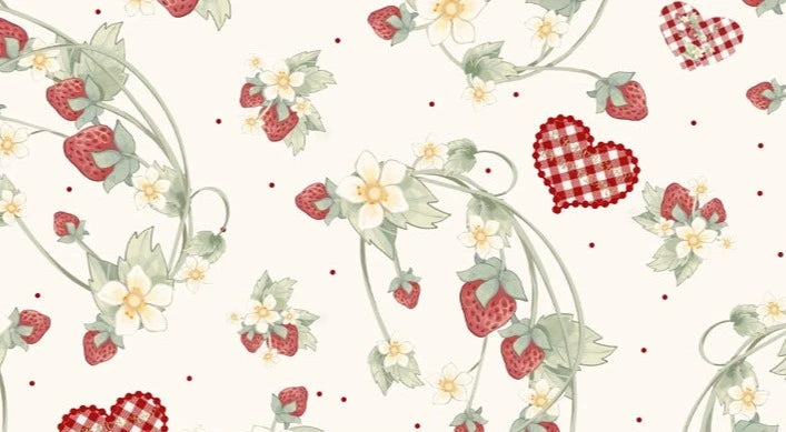 Strawberry Orchard Strawberry Chinese Dress Short Length