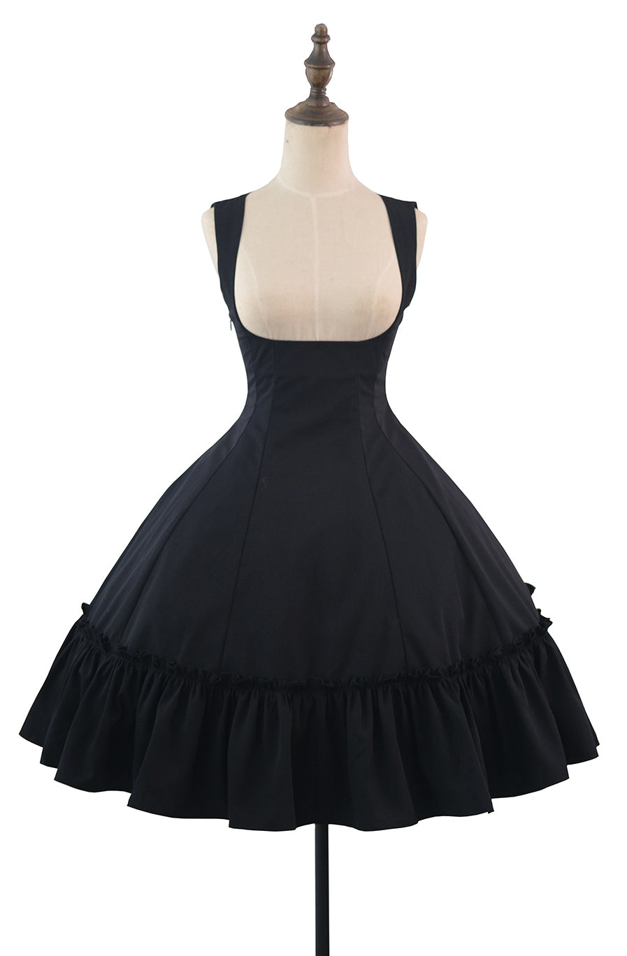 【受注予約12/3まで】Monochrome Reverie ジャンパースカート・無地