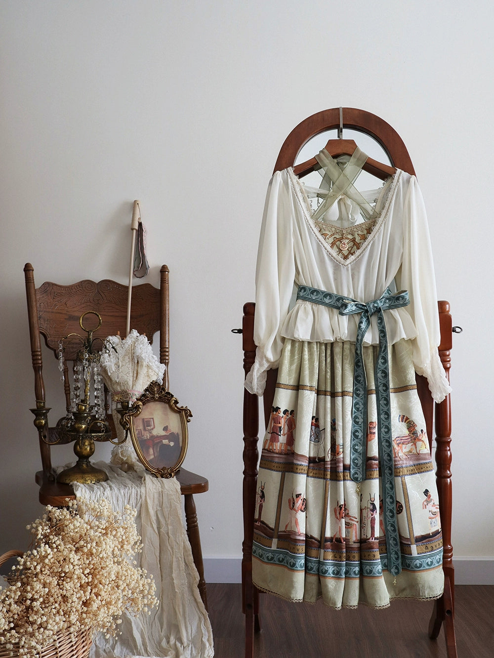 【受注予約6/12まで】Papyrus Story Vあきシフォントップス