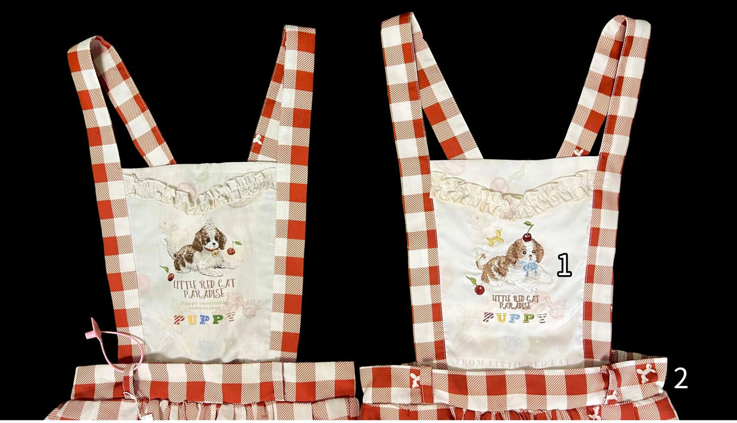 Puppy Patissier 2wayサロペットスカート