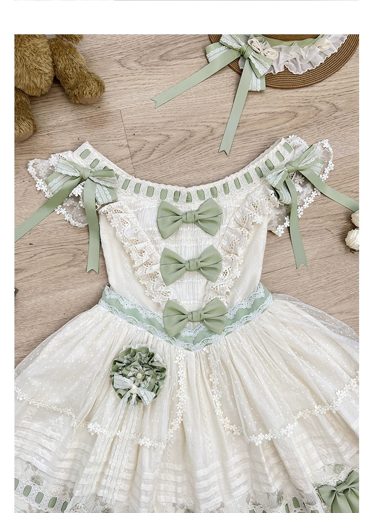 【受注予約8/18まで】White Blooming Season ワンピース