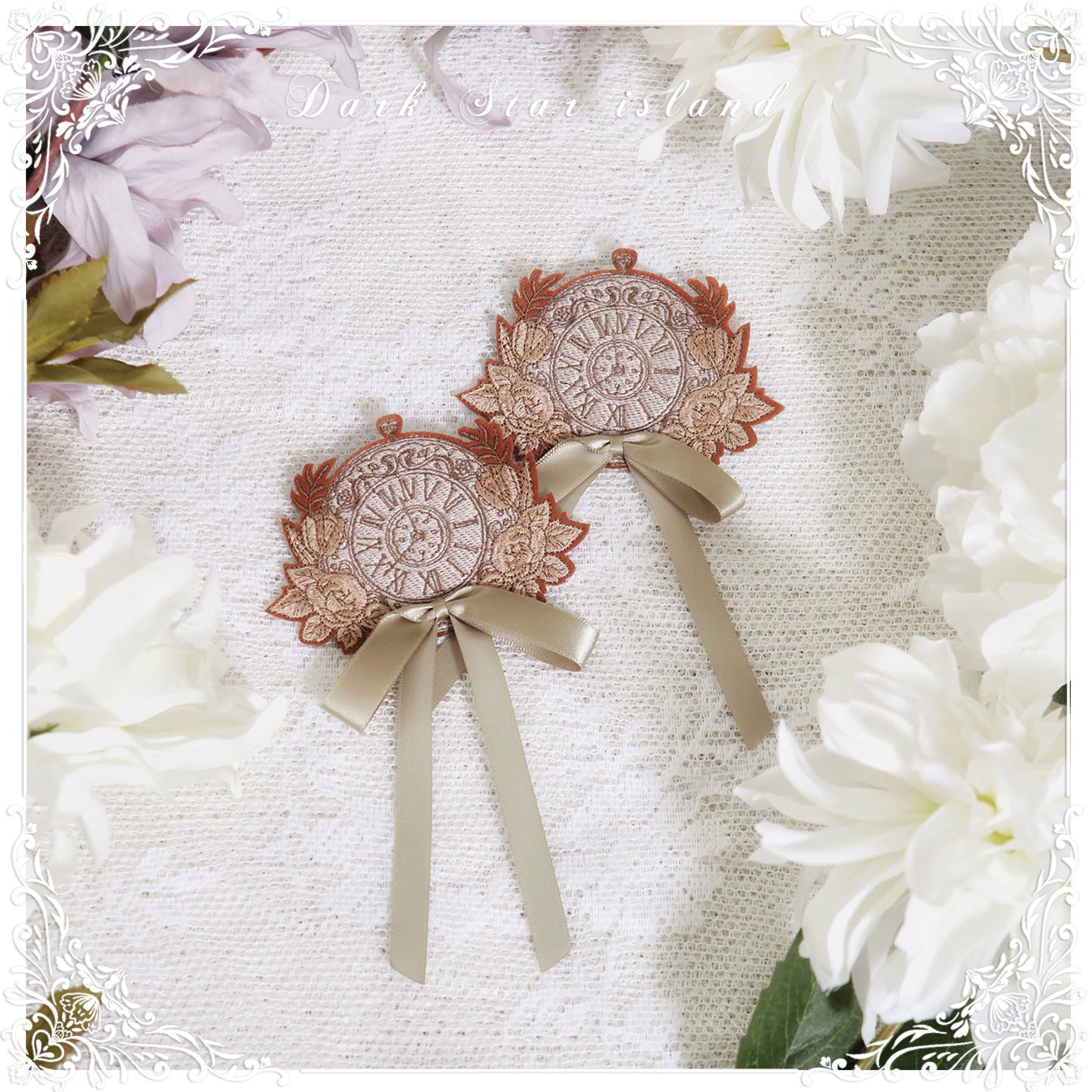 【同時購入のみ】Blooming Flowers and Clocks アクセサリー