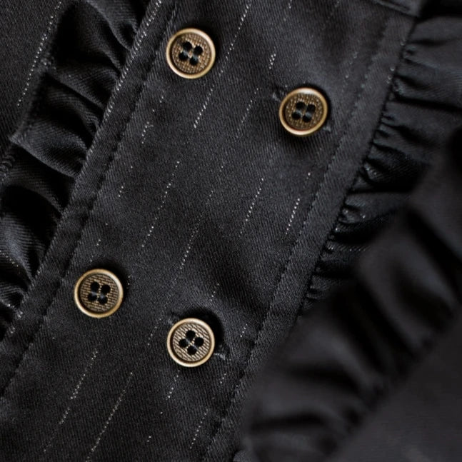 Forest Carol ダブルボタンのクラシカルブラウス【合わせ買いで20%オフ】