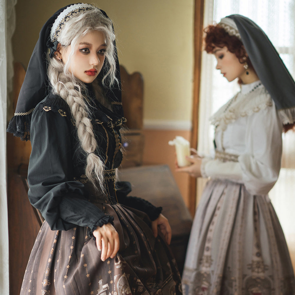 【予約販売】Demon Hunters ロングカフスブラウス【合わせ買いで20%off】