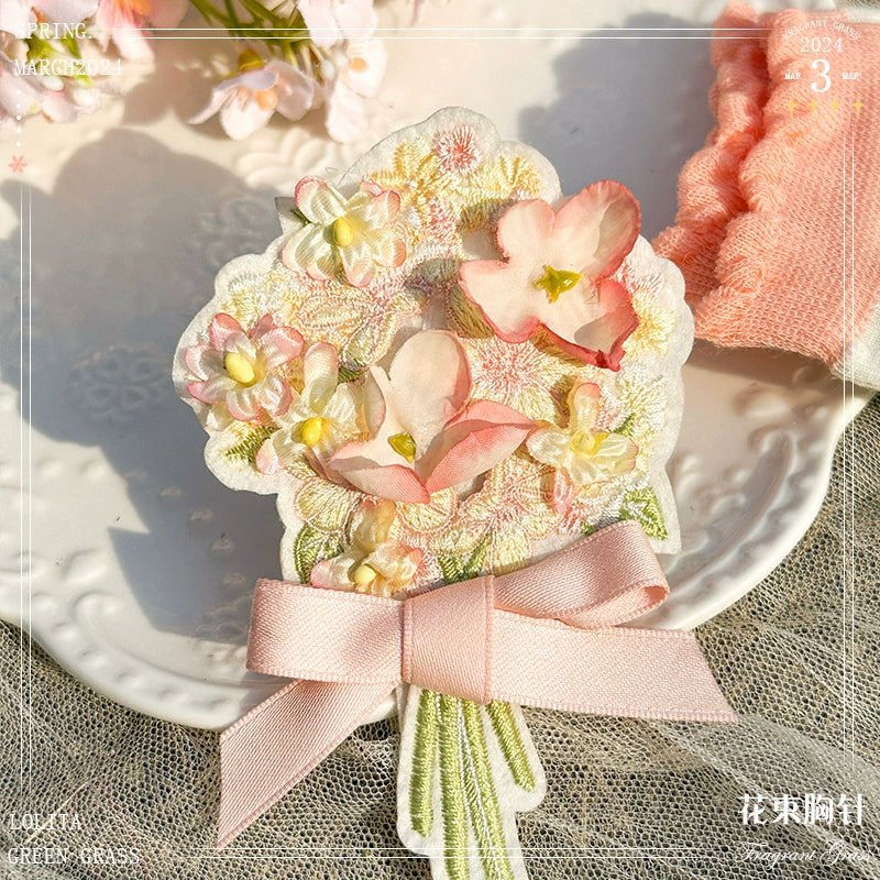 同時購入のみ【再販・受注予約2/12まで】Fragrant Grass アクセサリー