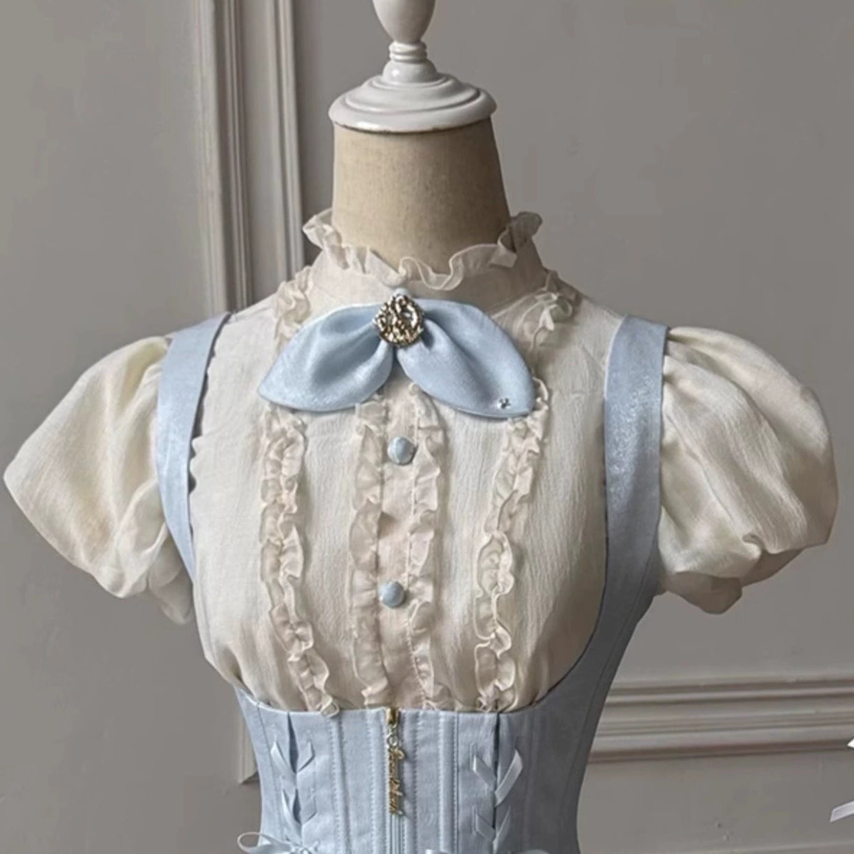 同時購入のみ【受注予約6/30まで】Brulee Bunny リボンタイ・うさ耳帽子