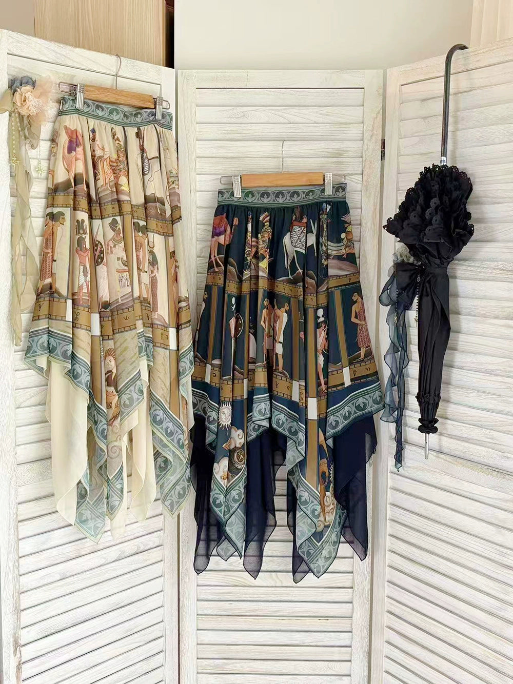 【受注予約6/12まで】Papyrus Story イレギュラーヘムスカート