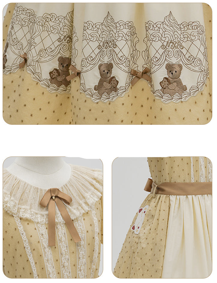 【受注予約12/18まで】Strawberry and Bear Theater ワンピース