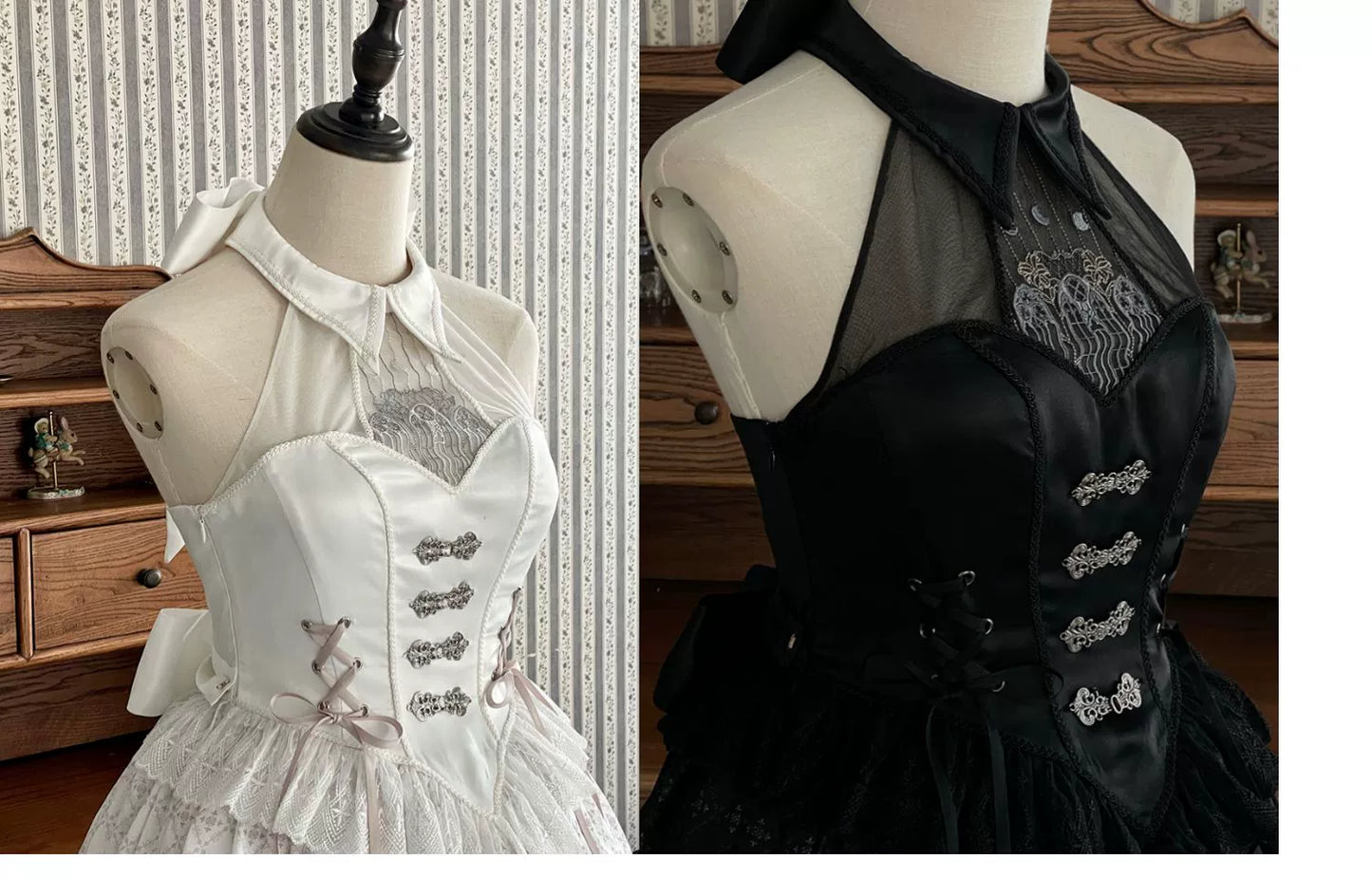 The Holy Cross ホルターネックジャンパースカート