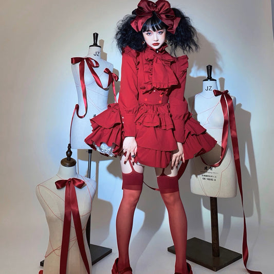 Doll's House サスペンダーミニスカート 全4色