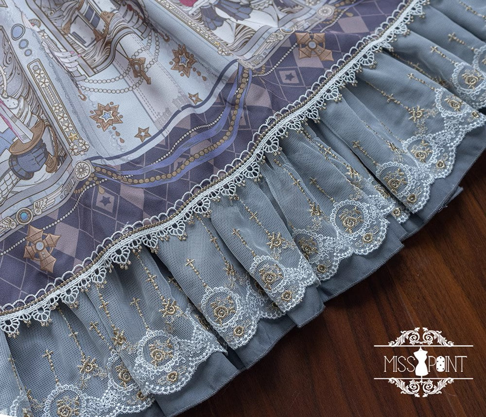 【予約販売】Demon Hunters スチームパンクハイウエストスカート