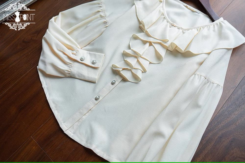 【予約販売】Demon Hunters フリルブラウス【合わせ買いで20%off】