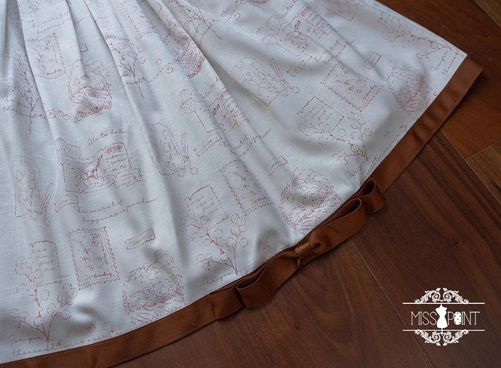 【予約販売】森林図鑑 プリントスカート