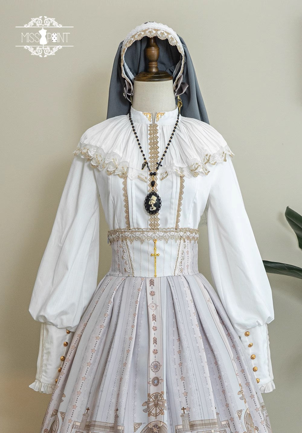 【予約販売】Demon Hunters ロングカフスブラウス【合わせ買いで20%off】