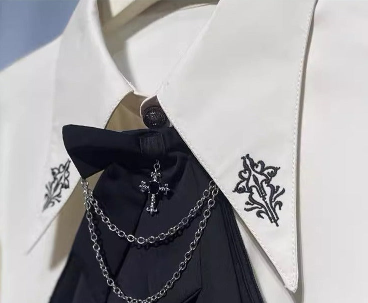 Night Raven Magic blouse, pants, jumper skirt, cape