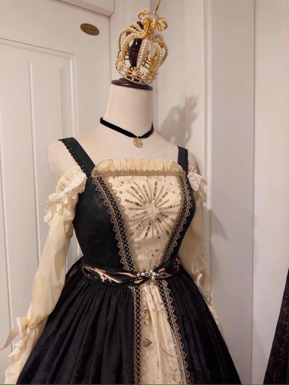 【販売期間終了】Sanctuary ゴスロリプリントジャンパースカート