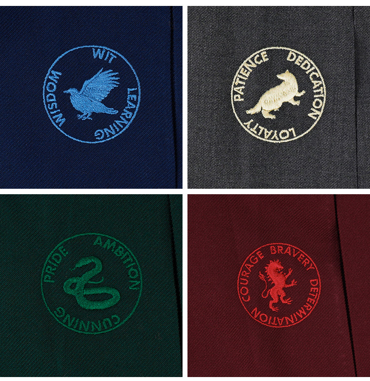 Hogwarts School of Witchcraft and Wizardry Box Pleated Line Skirt