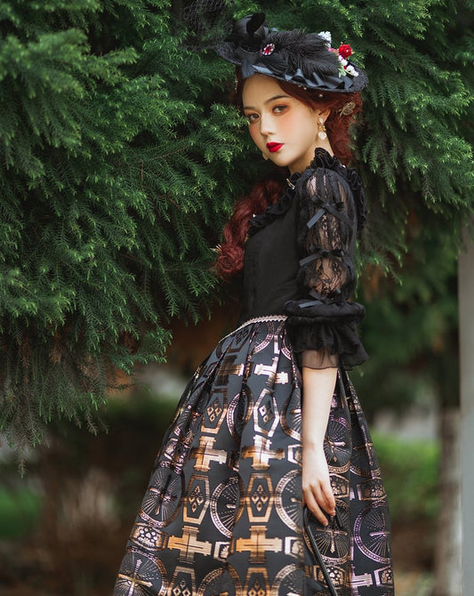 侯爵夫人のダークナイト ゴスロリドレス