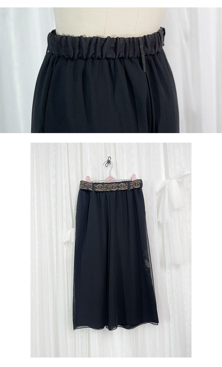 Prince Crane Embroidered Hana Lolita Vest