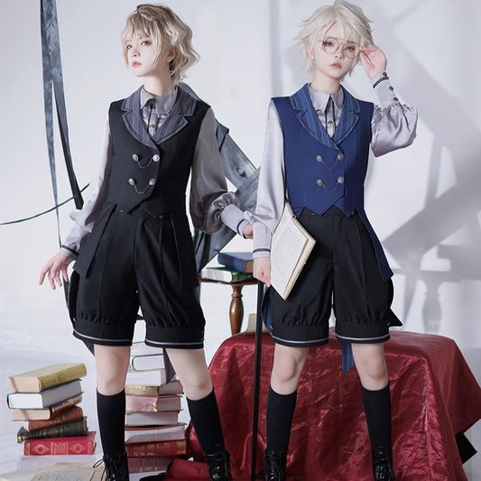 皇子系ロリィタ 騎士風ベスト(単品orフルセット)