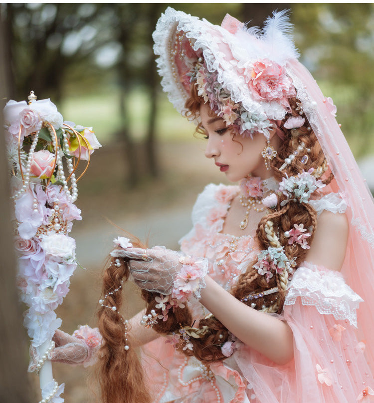 Fairy Fairy Flower and ribbon sweet princess dress
