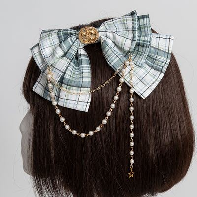 2way apron skirt with idol style frills and checks