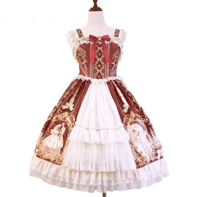 sleeping beauty frill jumper skirt