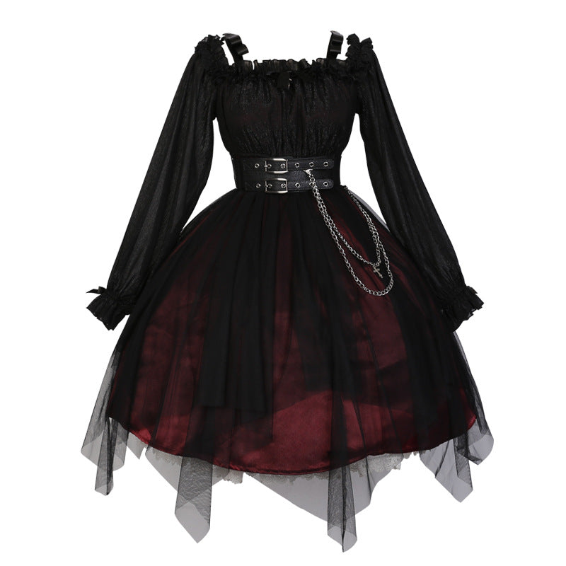Tulle Layered Elegant Gothic Lolita Dress