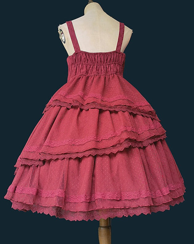 Tower of DawnJacquard cotton jumper skirt