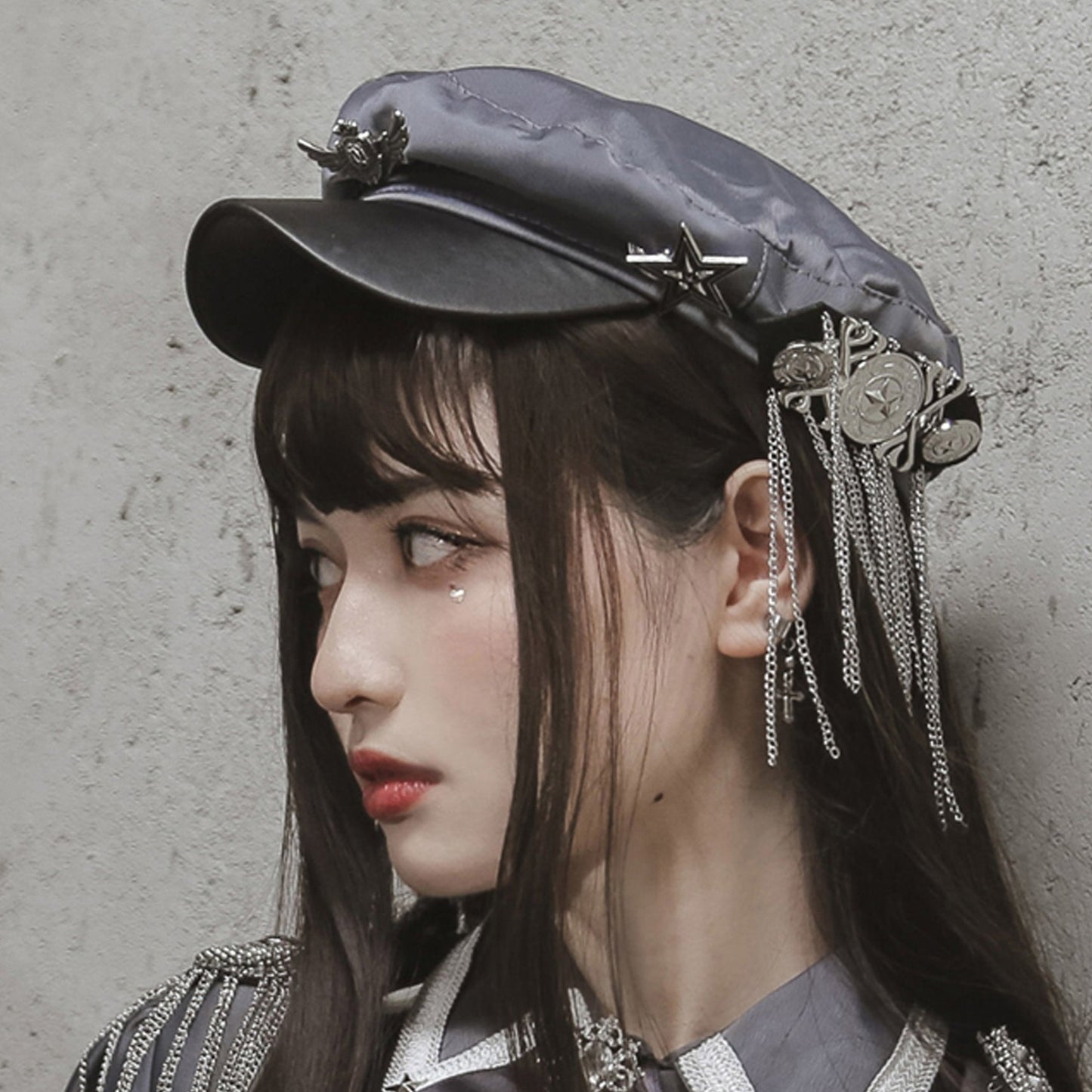 【予約販売】ミリタリーロリィタALPHA キャップ 全3色